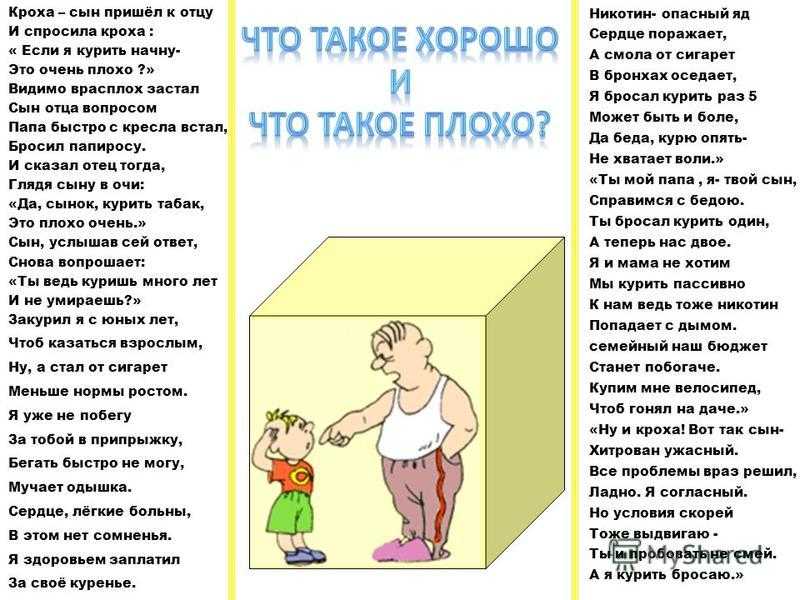 Стих что такое хорошо и что такое плохо маяковский текст с картинками