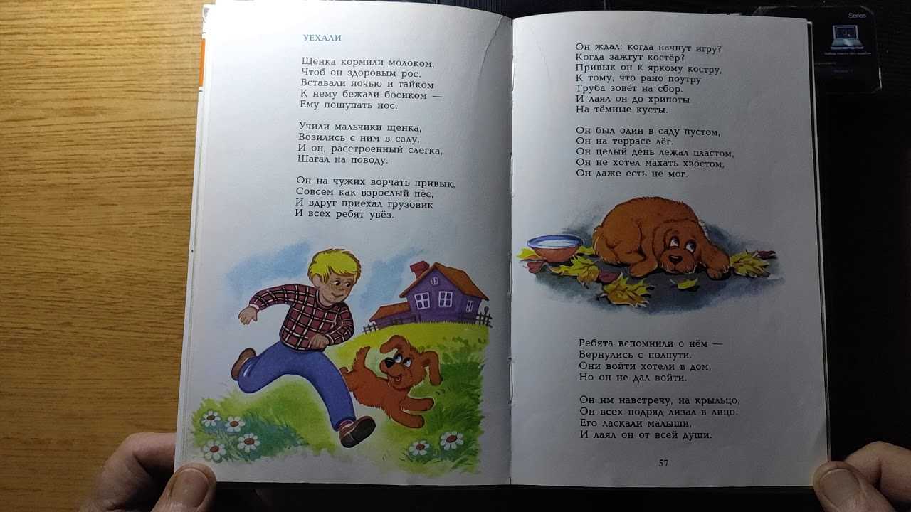 Стихотворение уехали про щенка