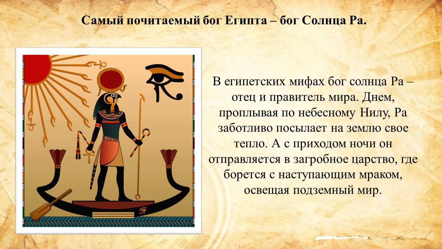 Древнеегипетская мифология