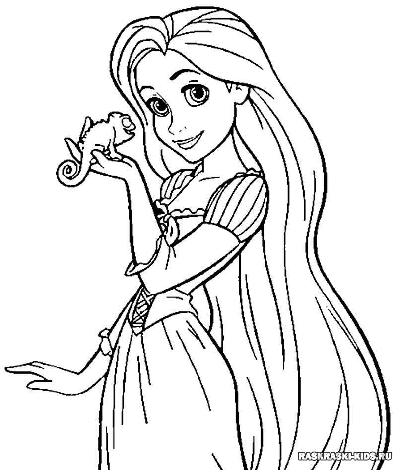 Рапунцель (rapunzel) | 26 раскрасок для детей