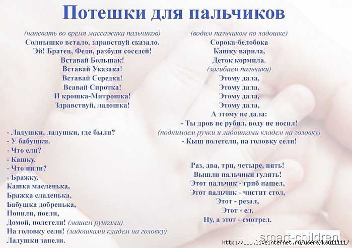 Фольклорная педагогика - пестушки и потешки для малышей