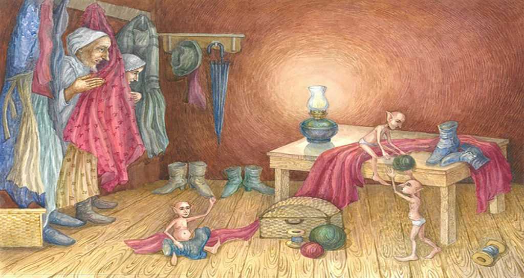 Эльфы и сапожник - the elves and the shoemaker - dev.abcdef.wiki