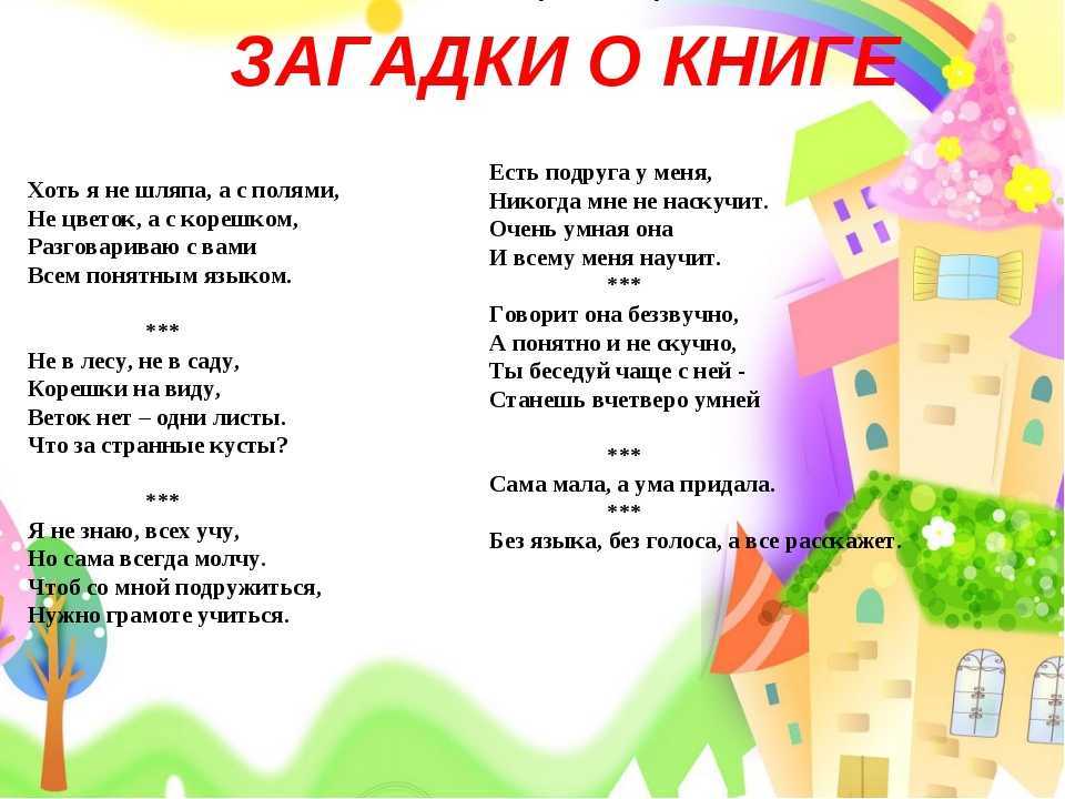 Загадки о буквах и словах для детей 6-7 лет с ответами