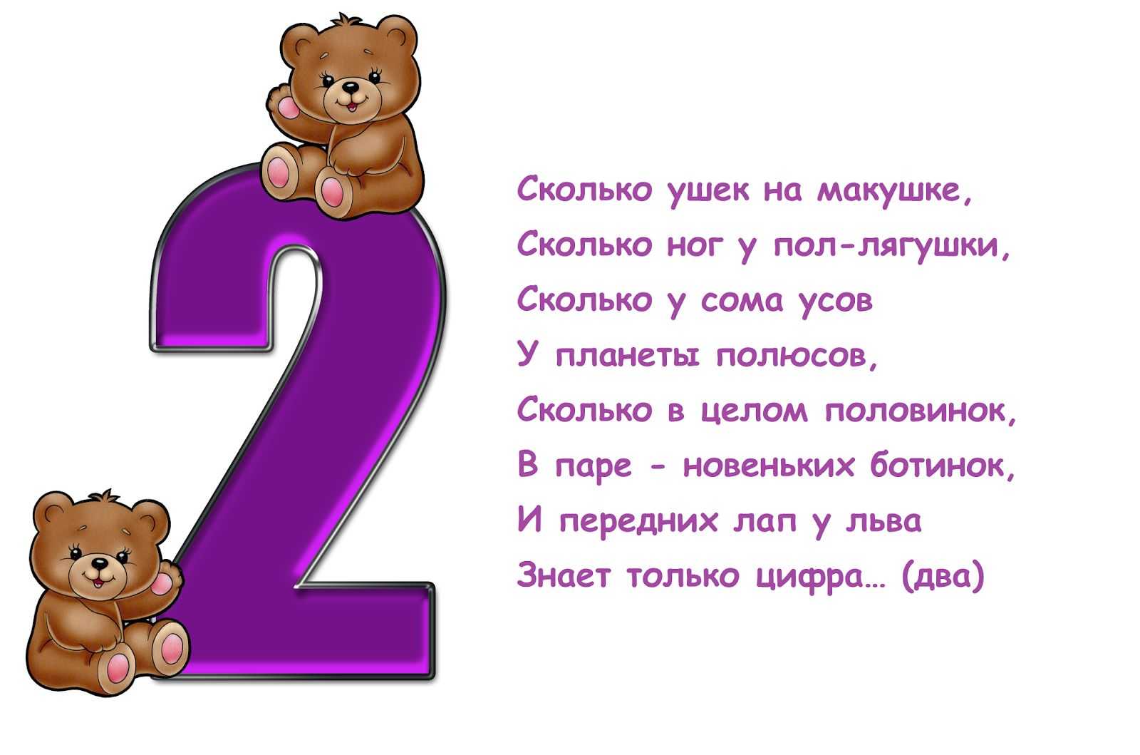 Стихотворения про цифры с. я. маршака и других поэтов для детей