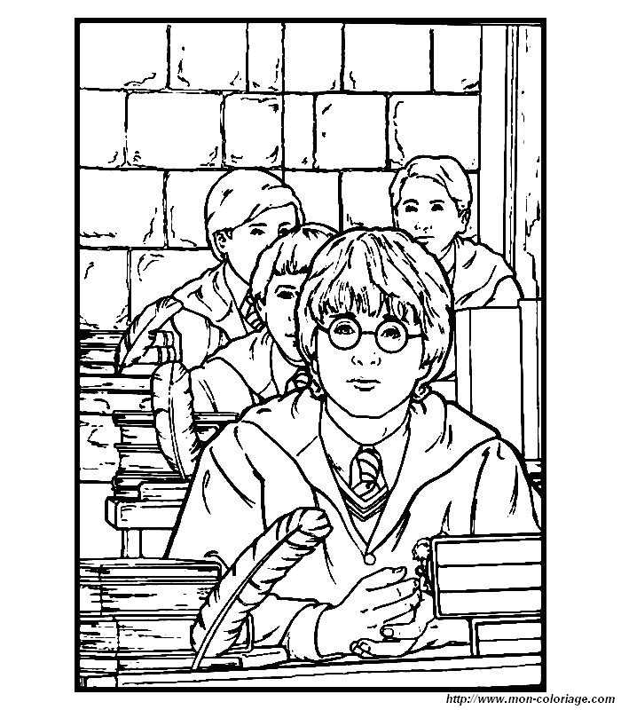 Гарри поттер (harry potter) | 44 раскраски для детей распечатать