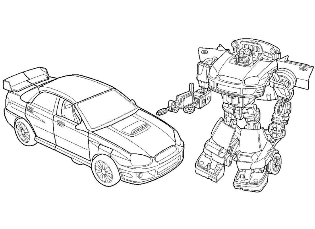 Transformer coloring pages pdf