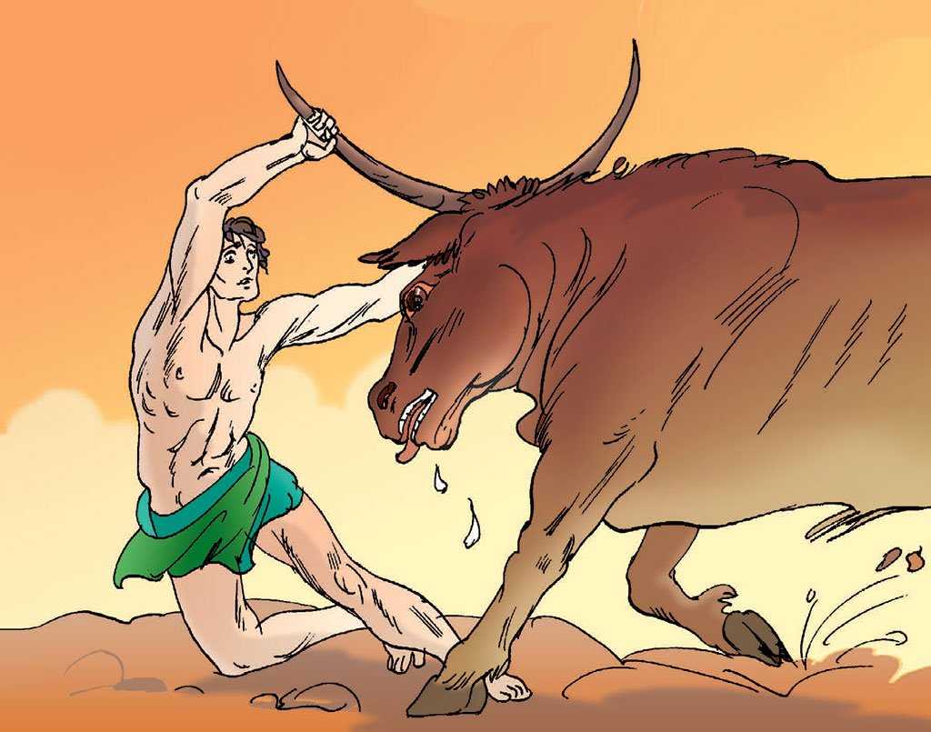Критский бык (7 подвиг геракла) — читать миф и легенду полностью, 12 подвигов геракла ✍ библиотека школьника > электронный ресурс