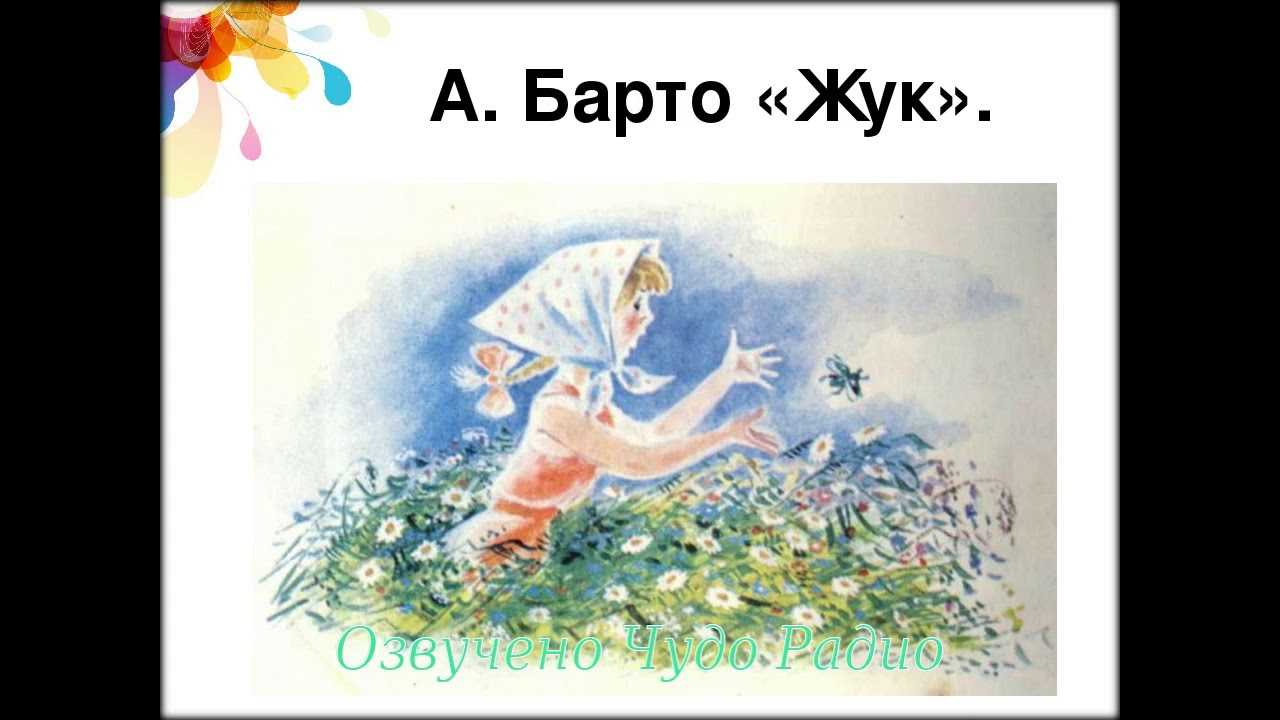 Агния барто ? жук