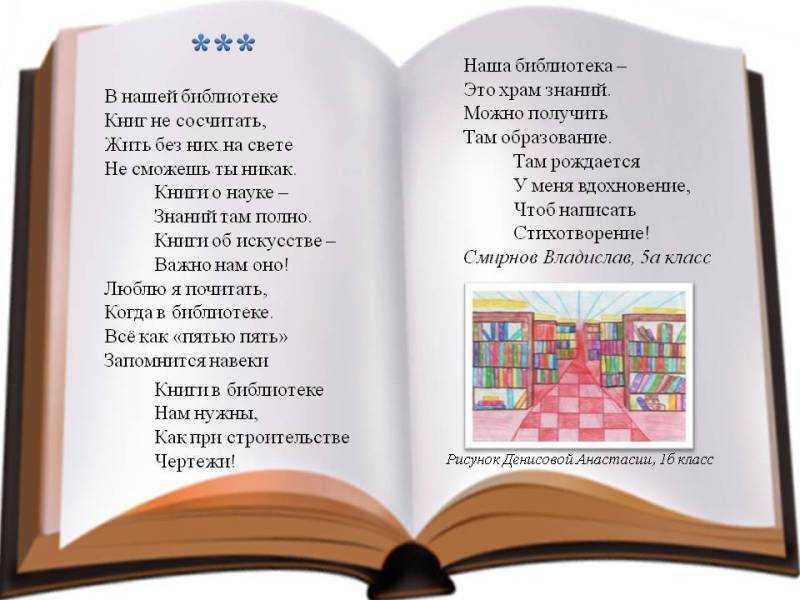 Стихи про книги - стихотворения про книги для детей начальной школы, о пользе чтения - na5.club