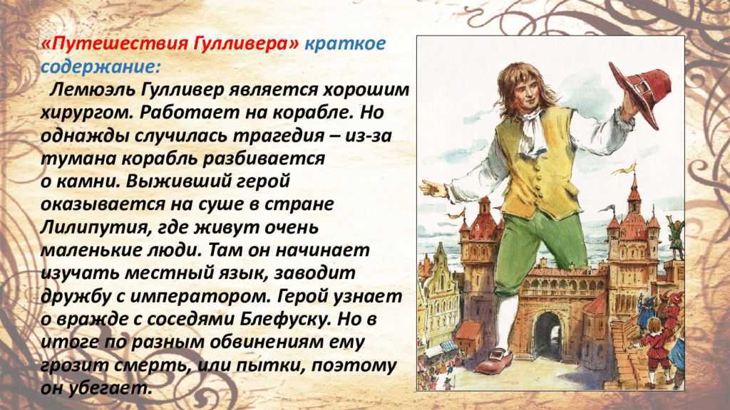 Гулливер в стране лилипутов