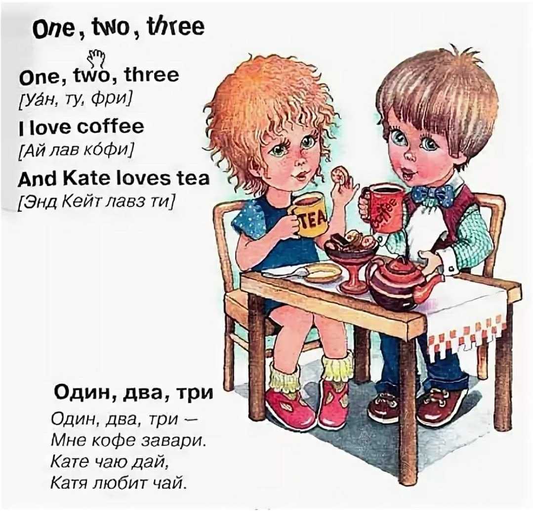 Стихи на английском языке для младших школьников